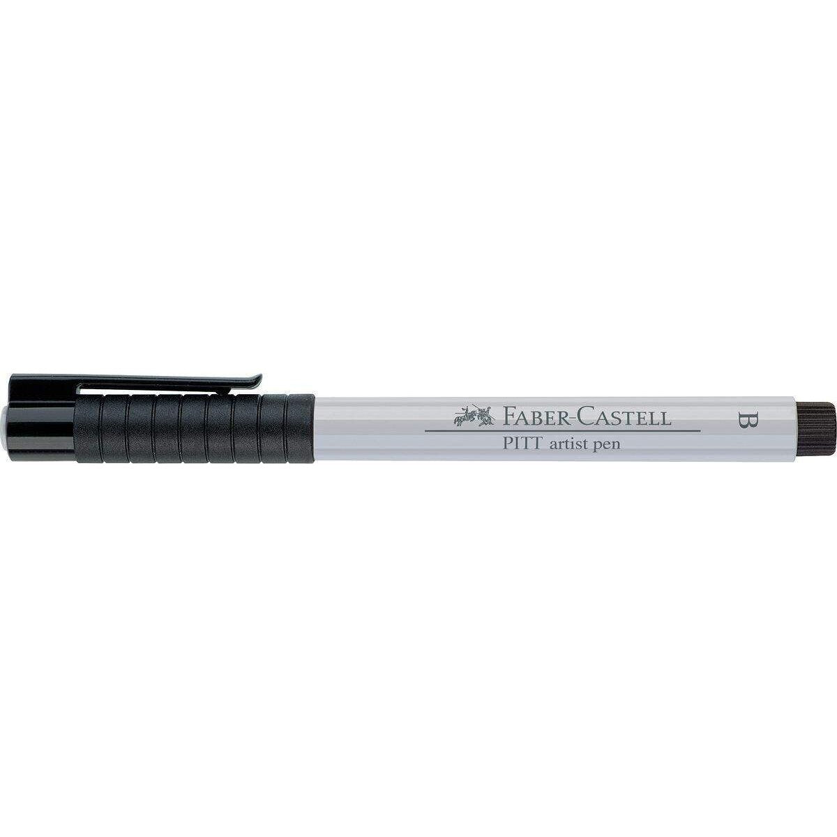 Faber-Castell Tuschestift Pitt artist pen brush, B, Farbe 230, kaltgrau I