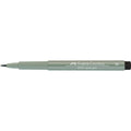 Faber-Castell Tuschestift Pitt artist pen brush, B, Farbe 172, grünerde