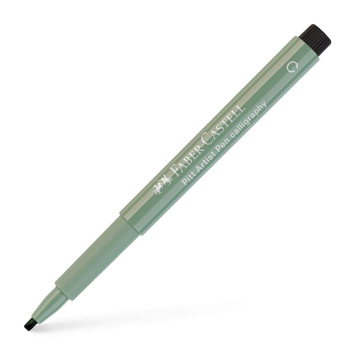 Faber-Castell Tuschestift Pitt Artist Pen Calligraphy, 2,5 mm, warmgrau III