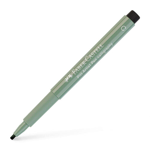 Faber-Castell Tuschestift Pitt Artist Pen Calligraphy, 2,5 mm, warmgrau III