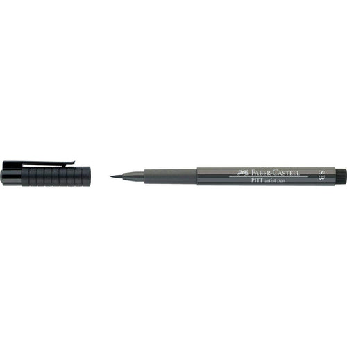 Faber-Castell Tuschestift Pitt artist pen Soft Brush Farbe warmgrau V