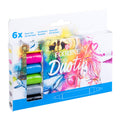 Ecoline Duotip Basis-Set | 6 Farben