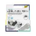 folia Mirror Tile Rolls Size S, Spiegelsteine Rollen,Steine 5 x 5 mm, 2 Rollen Ã¡ 4 cm x 1 m