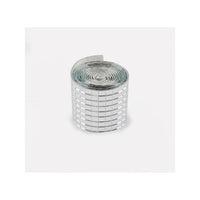 folia Mirror Tile Rolls Size S, Spiegelsteine Rollen,Steine 5 x 5 mm, 2 Rollen Ã¡ 4 cm x 1 m