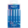 GIOTTO Doppel-Fasermaler Turbo Pro Pastel 5 StÃ¼ck