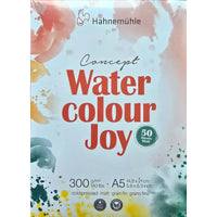 Hahnemühle Concept Watercolour Joy, 300g/m², A5, matt, 50Blatt - Produktansicht bei Farbe und mehr