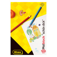 Idena Malblock schön dick 100 Blatt 70g/m² DIN A4