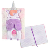 Idena Notizbuch Fluffy Einhorn liniert 80 Blatt 80g/m² DIN A5 - Produktansicht bei Farbe und mehr