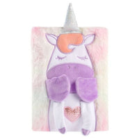 Idena Notizbuch Fluffy Einhorn liniert 80 Blatt 80g/m² DIN A5 - Detailansicht