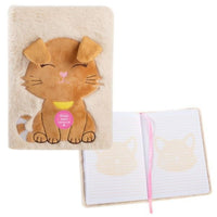 Idena Notizbuch Fluffy Katze liniert 80 Blatt 80g/m² DIN A5 - Ansicht 3