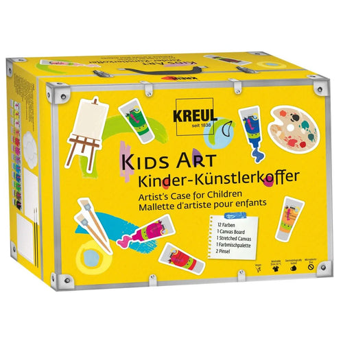 KREUL 43361 Kids Art Kinder-Künstlerkoffer