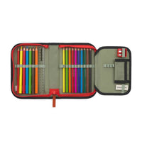 Lässig Schulranzen Set 6-teilig Light Unique Fussball Dunkelblau 21 Liter
