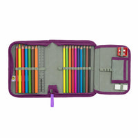 Lässig 7-teiliges Schulranzen-Set Slim Unique Lila 21 Liter 30 x 25 x 41,5 cm - Ansicht 11