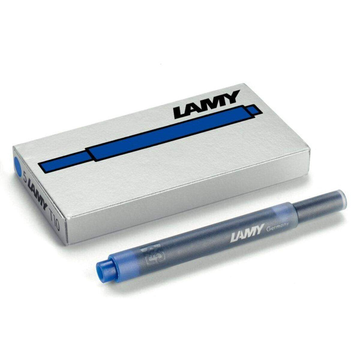 LAMY Tinte T10 Tintenpatrone Farbe Blau, 5 Stück