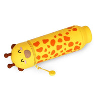 Legami 2-in-1-Federmäppchen aus Silikon - Kawaii: Giraffe - Ansicht 3