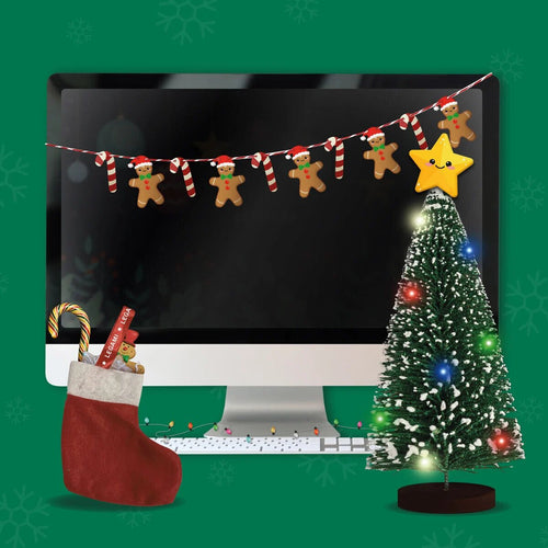 Legami Set mit Weihnachtsdekorationen für den Schreibtisch, 22,5 cm