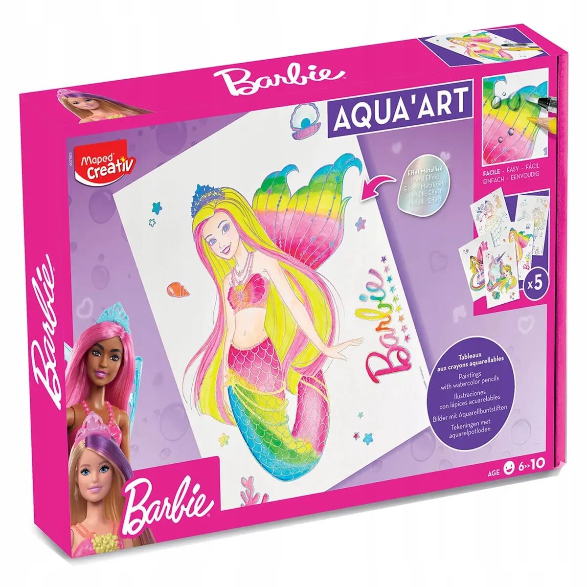 Maped Creativ Ausmal-Set AQUA'ART MAXI - BARBIE