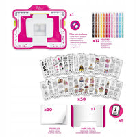 Maped Barbie Leuchttisch - Detailansicht