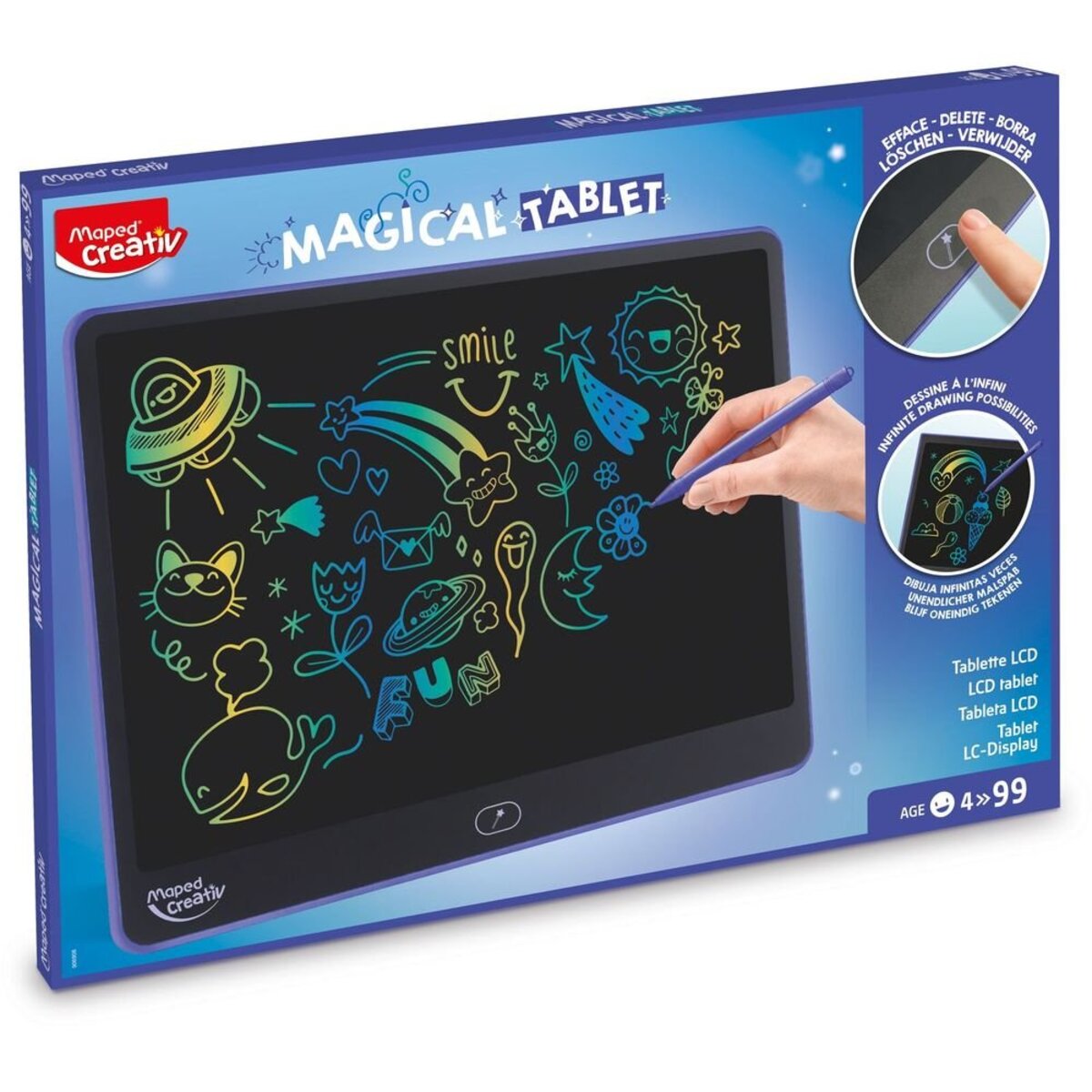 Maped Creativ Magische LCD-Tafel 16" MAGICAL TABLET