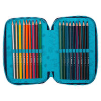 CoolPack Etui gefüllt mit 3 Reißverschlussfächer Jumper 3 Disney Stitch