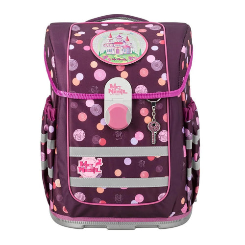 McNeill Schulranzen-Set ERGO COMPLETE RUBY, 5-teilig