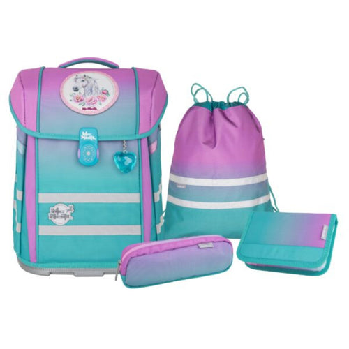 MCNeill Schulranzen Set Perfecto 5tlg. Gradient Blueberry