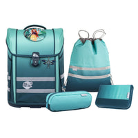 Cadeju MCNeill Schulranzen Set Perfecto 5tlg. Gradient Blue Lagoon - Ansicht 4
