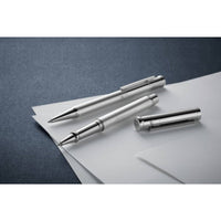 Faber Castell ottohutt design01 Füllfederhalter Matt Blau Ruthenium 13,5 cm - Ansicht 5