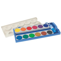 Pelikan Deckfarbkasten K12® eco inkl. Deckweiß, 12 Farben - Produktansicht bei Farbe und mehr