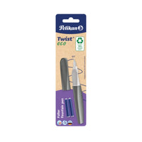 Pelikan Twist® eco Füller für Rechts- und Linkshänder, Feder M, 1 Stück, 4-fach sortiert - Ansicht 3