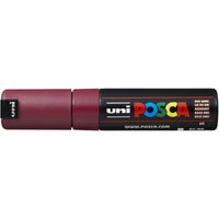 Faber Castell Posca Marker UNI POSCA PC-8K weinrot - Produktansicht bei Farbe und mehr