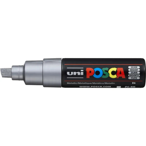 Posca Marker UNI POSCA PC-8K silber