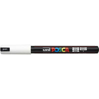 Faber Castell Posca Marker UNI POSCA PC-1MR weiß - Produktansicht bei Farbe und mehr