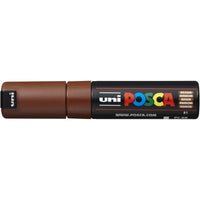 Faber Castell Posca Marker UNI POSCA PC-8K braun - Produktansicht bei Farbe und mehr