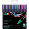 Posca Marker UNI POSCA PC-5M 8er Set Metallic