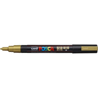 Faber Castell Posca Marker UNI POSCA PC-3M gold - Detailansicht