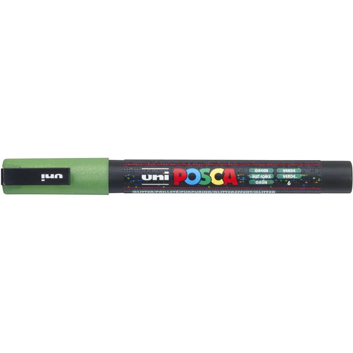 Posca Marker UNI POSCA PC-3M Glitter grün