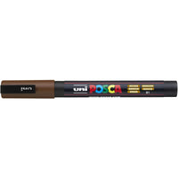 Faber Castell Posca Marker UNI POSCA PC-3M braun - Produktansicht bei Farbe und mehr