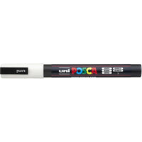 Faber Castell Posca Marker UNI POSCA PC-3M weiß - Produktansicht bei Farbe und mehr