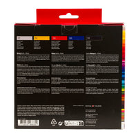 Royal Talens Amsterdam Standard Series acrylic paint mixing set 5x 120 ml