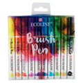 Royal Talens Ecoline Brush Pen Set 10 Farben
