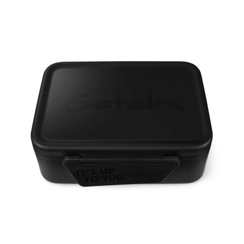 Satch Brotdosen Schwarz 14 x 17 x 6,5 cm besonders leicht und robust