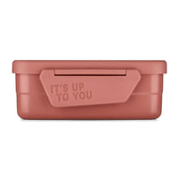 Satch Edelstahl Brotdosen Set Nordic Coral Orange Rosa 14 x 17 x 6,5 cm rostfrei – Brotdose bei Colour & More (Detailansicht)