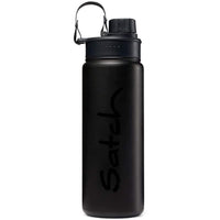 Satch Edelstahl-Trinkflasche Alu 0,5l Schwarz (Black Steel) – Trinkflasche bei Colour & More