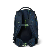 Satch pack Schulrucksack Blue Tech – Schulranzen & Rucksack bei Colour & More (Innenaufteilung)