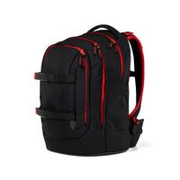 Satch Pack Schulrucksack Fire Phantom 30 Liter schwarz rot – Schulranzen & Rucksack bei Colour & More (Ansicht 2)