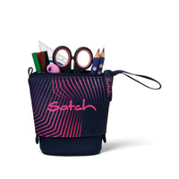 Satch Pencil Slider Seismic Pink – Schlamperbox / Schlampermäppchen bei Colour & More (Detailansicht)