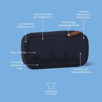 Satch Schlamperbox Nordic Black – Schlamperbox / Schlampermäppchen bei Colour & More (Rückenpartie & Ergonomie)
