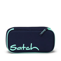 Satch Schlamperbox Ocean Mint blau türkis 22 x 6 x 10 cm – Schlamperbox / Schlampermäppchen bei Colour & More