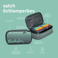 Satch Schlamperbox Seismic Pink 22 x 6 x 10 cm – Schlamperbox / Schlampermäppchen bei Colour & More (Rückenpartie & Ergonomie)